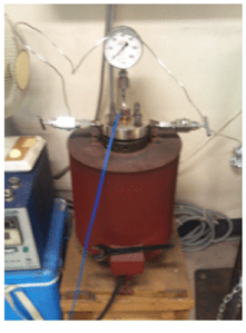 Autoclave at Kensei Kobayashi lab at Yokohama National University, Japan 